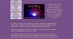 Desktop Screenshot of carlamary.net